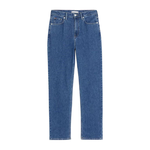 Jeans Donna a vita alta taglio dritto Denim Tommy Hilfiger- Francavilla Moda